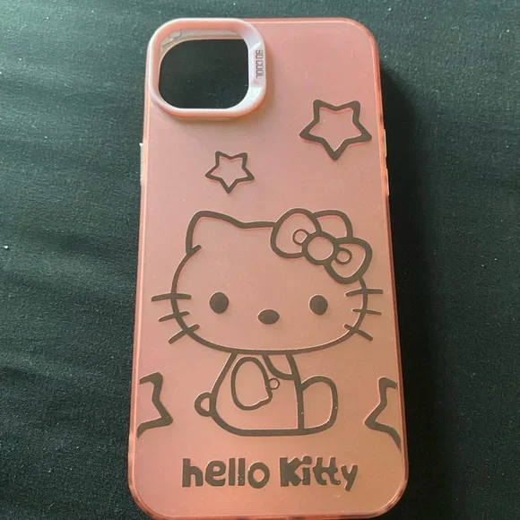 Hello Kitty Pink iPhone Case with Embossed Design - Picture 1 of 2